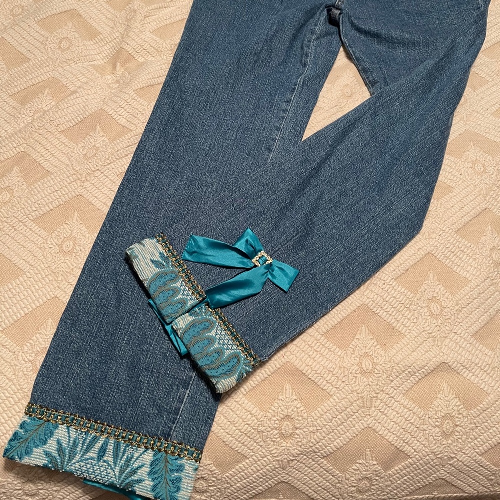 3 Palms straight leg high rise jeans